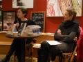 photo 21/ 29 novembre 2012 - Littérature suédoise contemporaine - Elena Balzamo (à gauche)