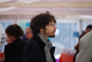 Damien Aubel, modérateur des plateaux littéraires du festival
