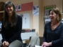 Rencontre avec Violaine Bérot (à gauche) / jeudi 10 décembre à la bibliothèque de Saint-Berthevin